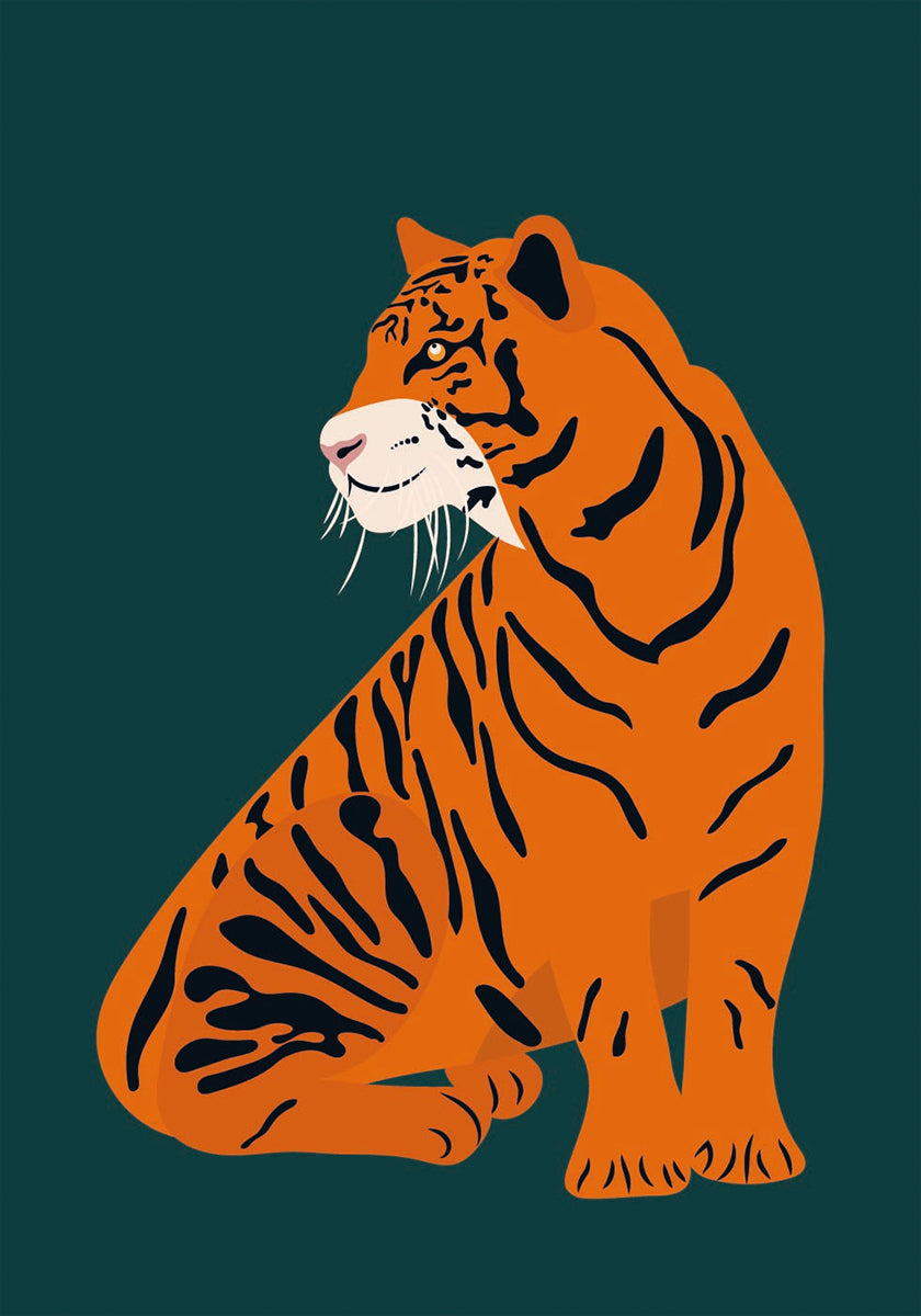 Tigre majestueux Poster