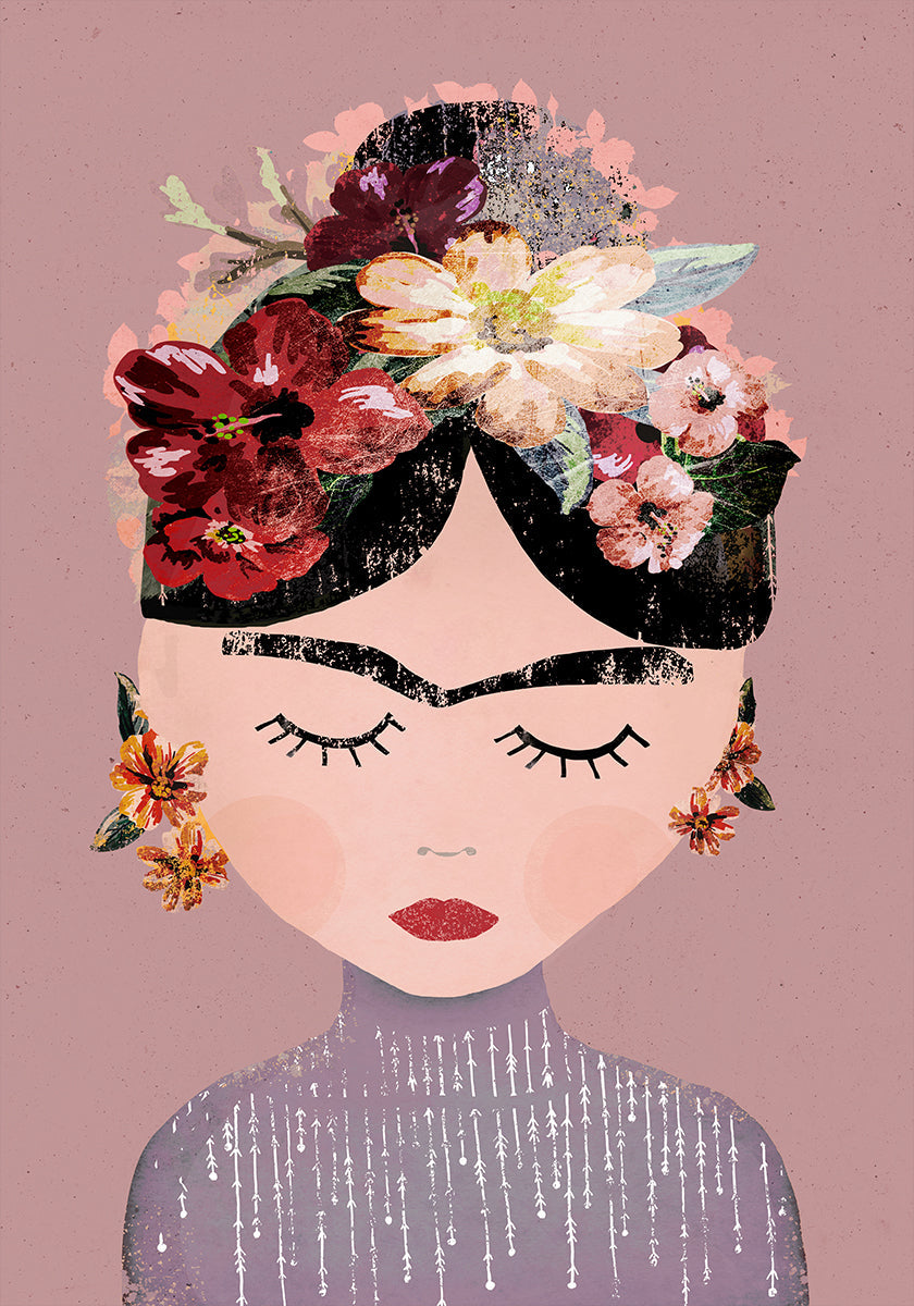 Sérénité florale Poster