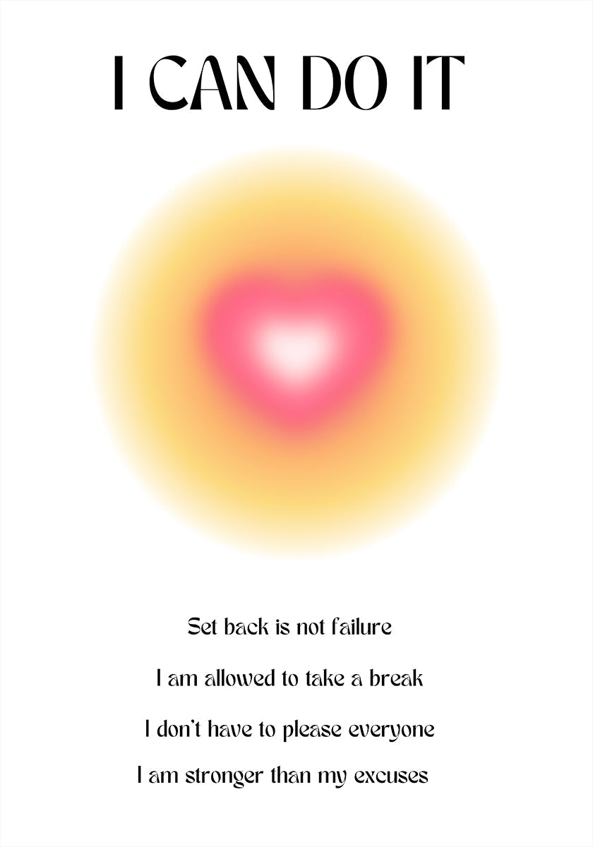 Aura de motivation Poster