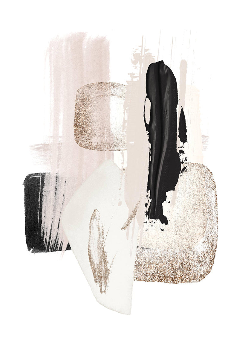 Coups de pinceau-1 Poster