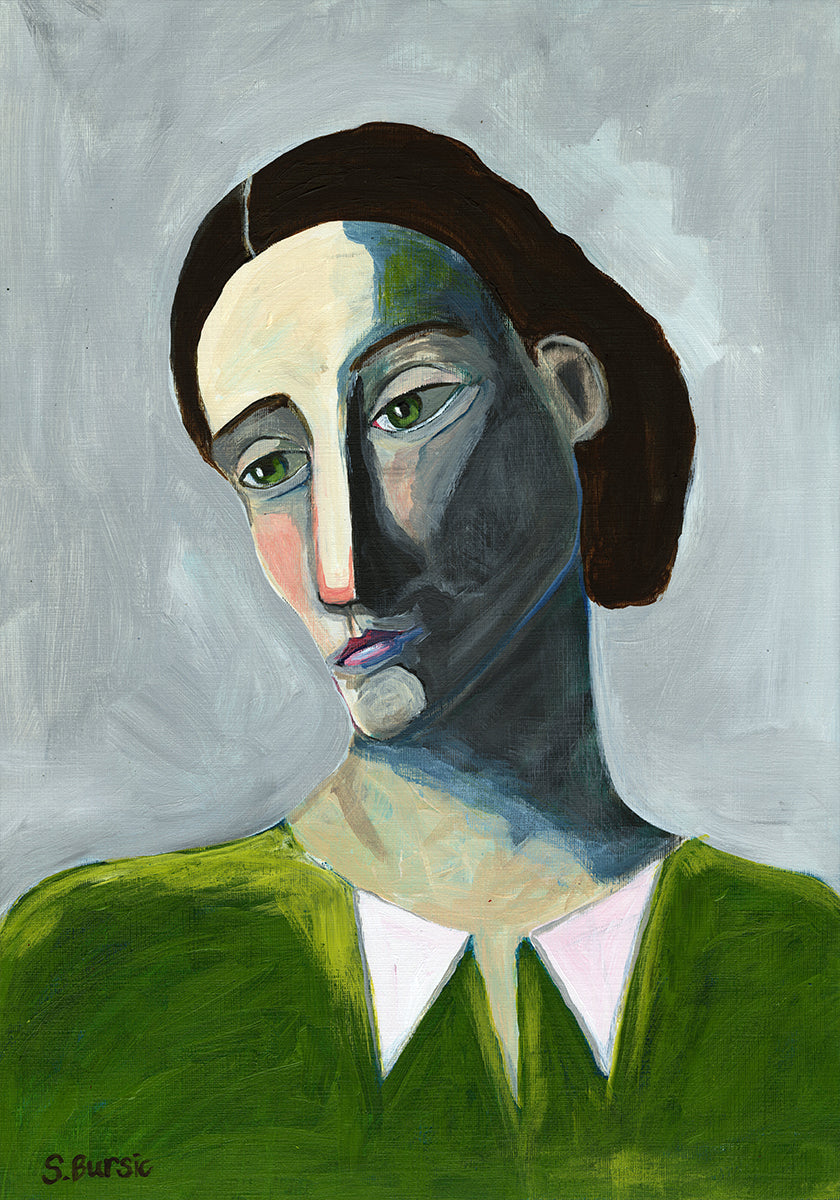 Femme en attente