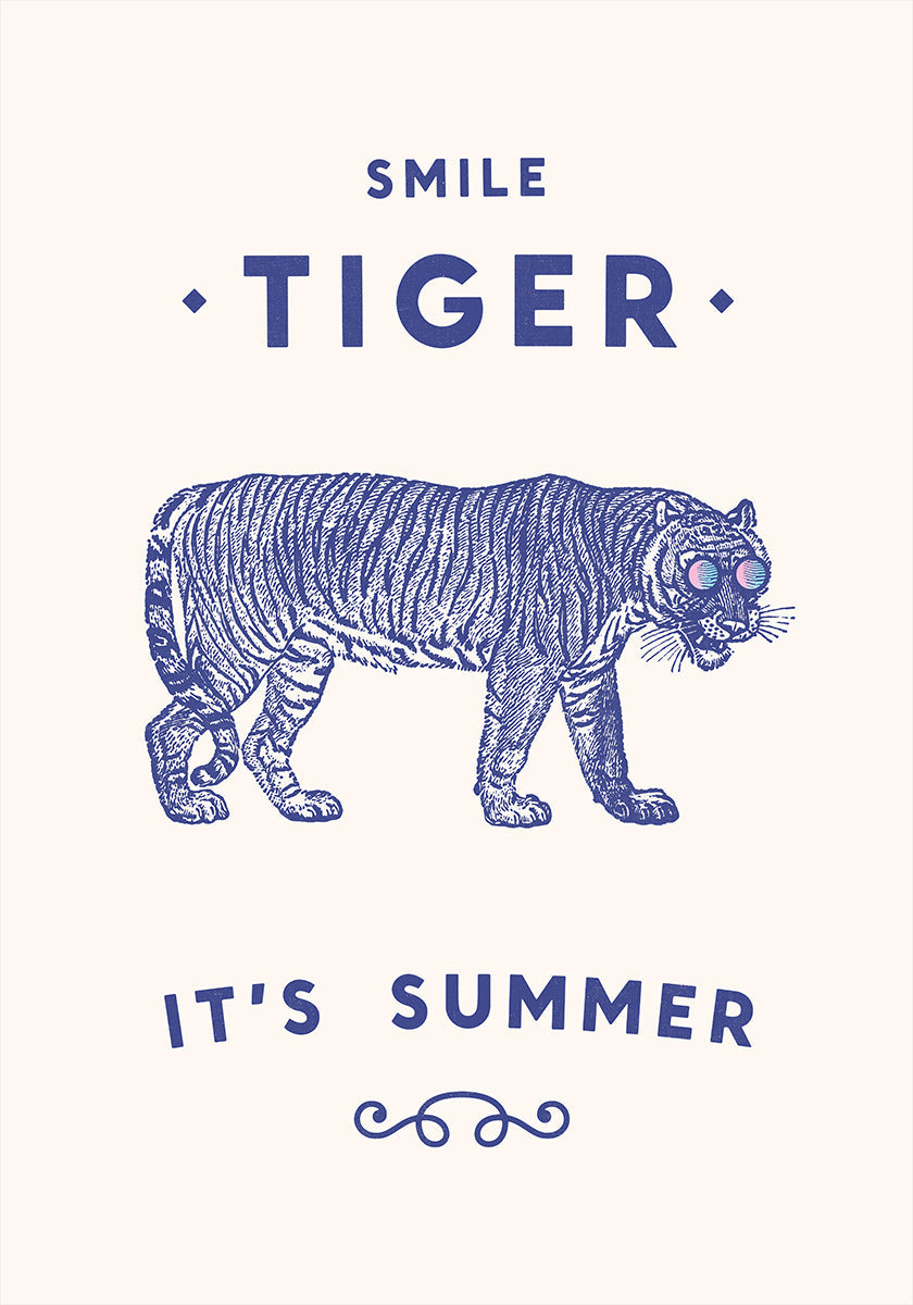 Sourire Tigre Poster