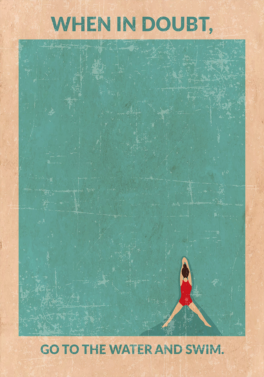 Art mural standard en eau libre