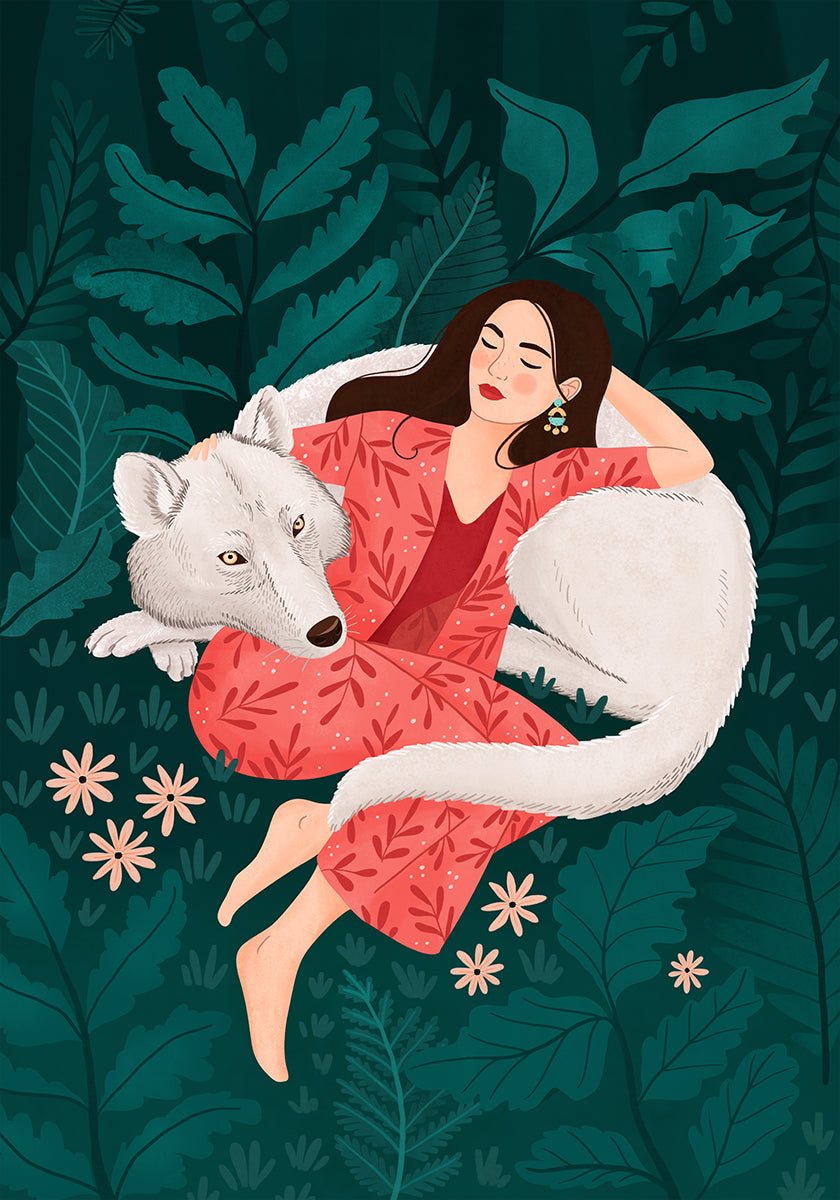 Loup polaire Poster