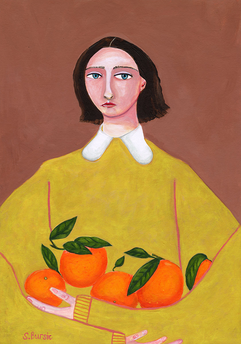 Dame aux oranges (NOUVEAU)