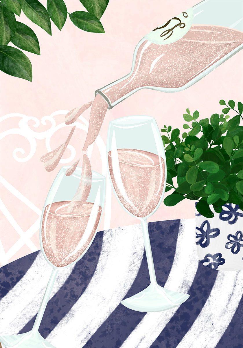 Rosé pétillant