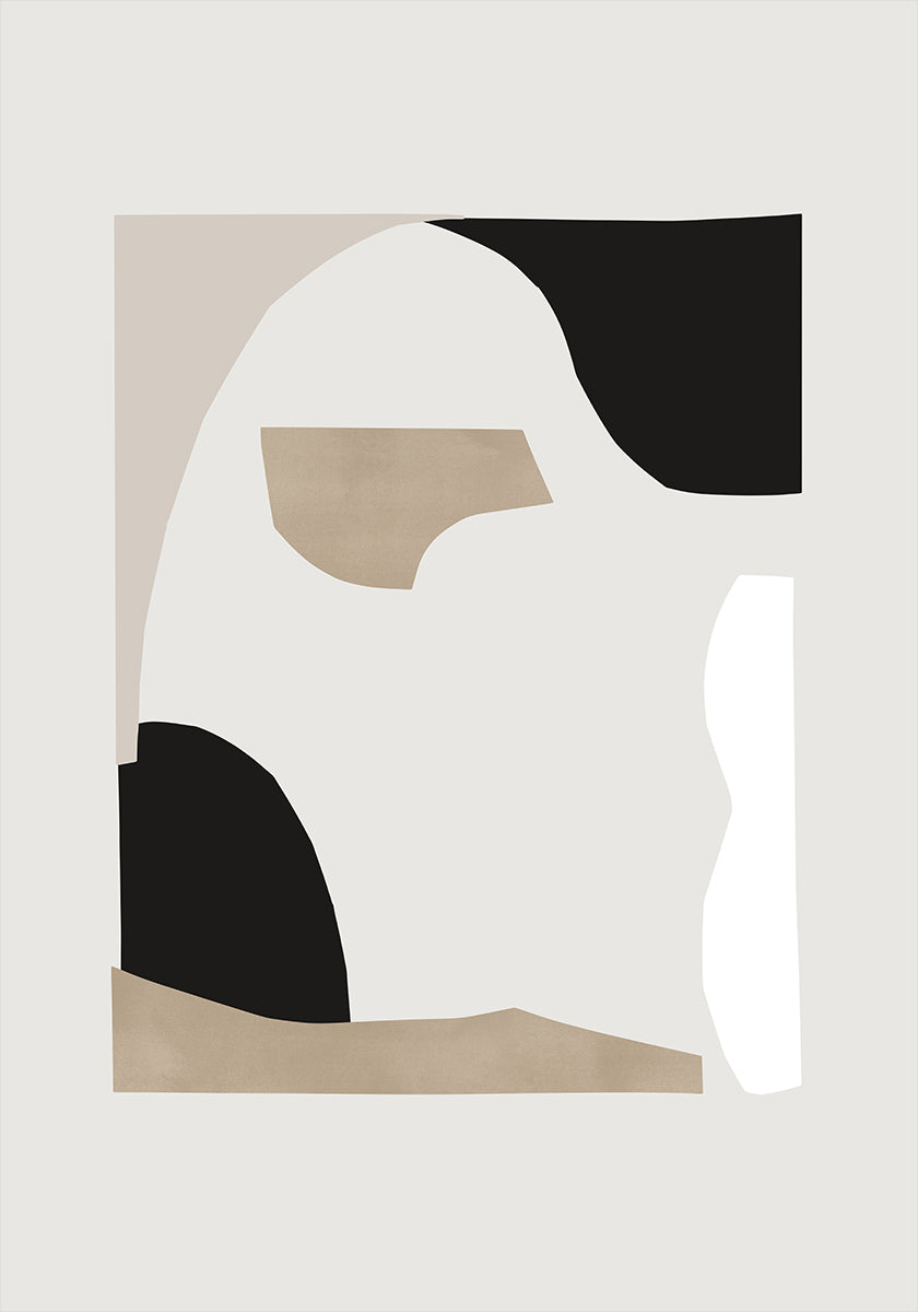 Formes abstraites 2 Poster