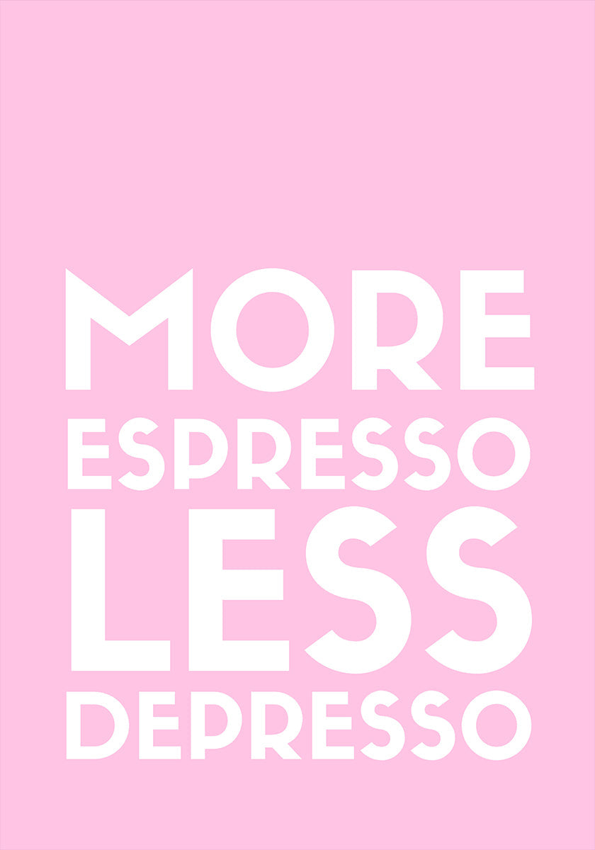 Expresso dépresso Poster