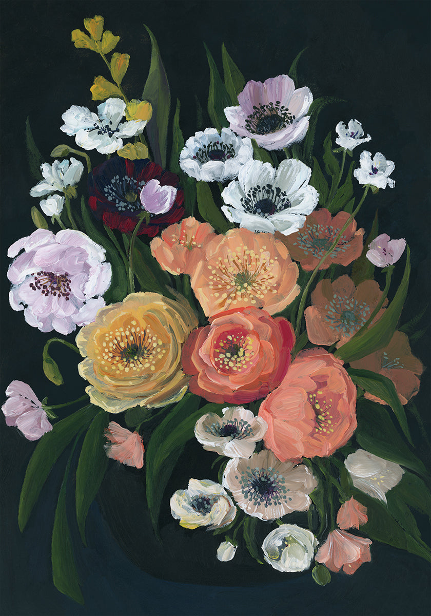 Bouquet de mauvaise humeur de Leocadia Poster