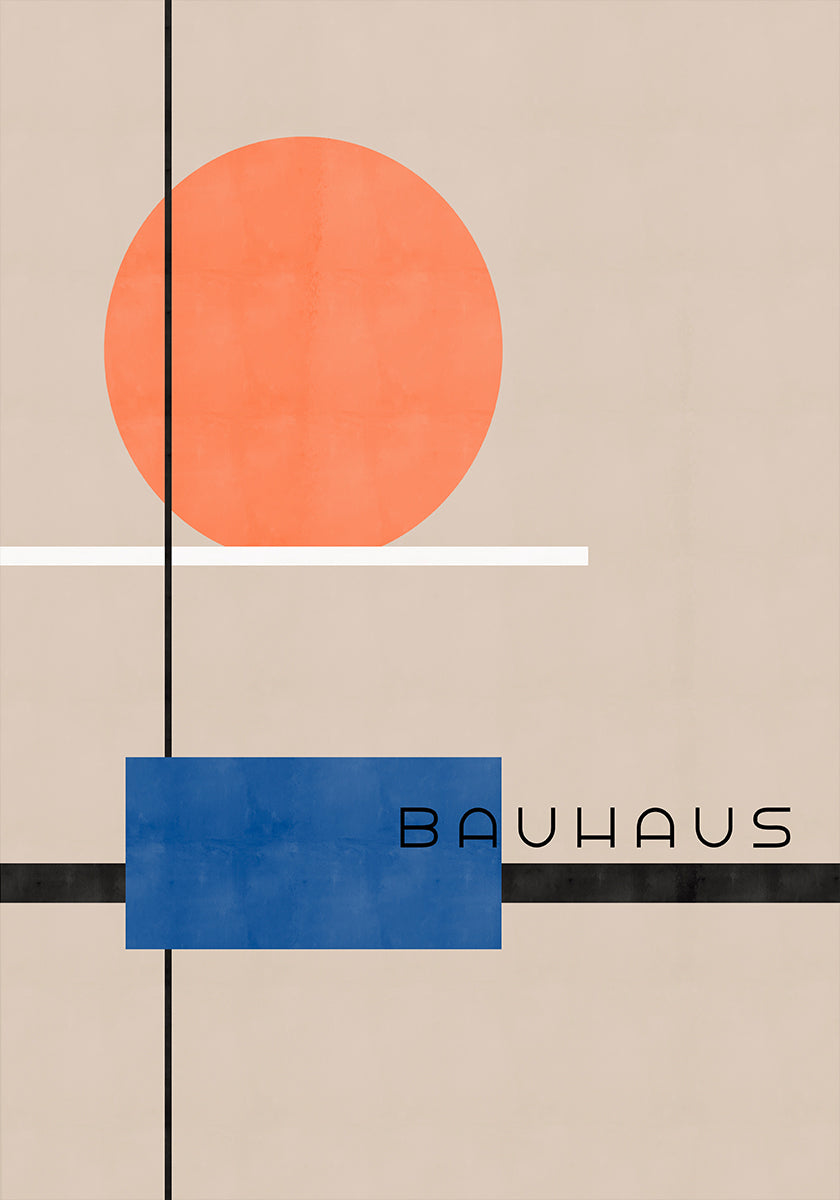 Bauhaus n°. 3 Affiche