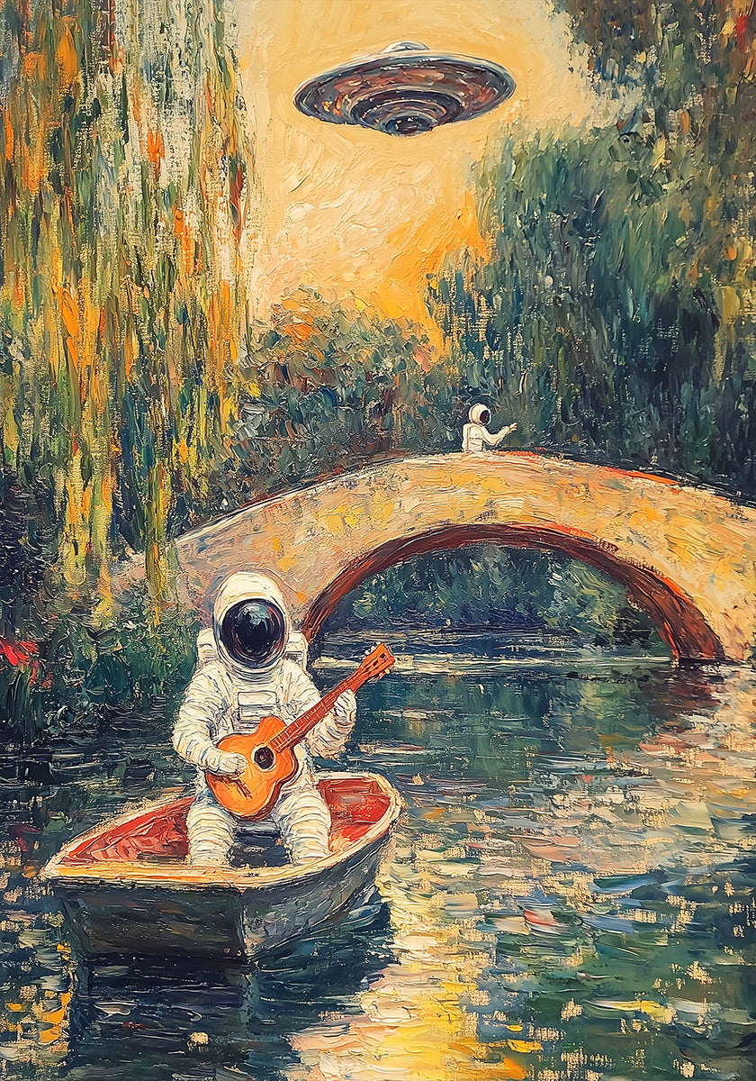 Ballade à la rivière Poster