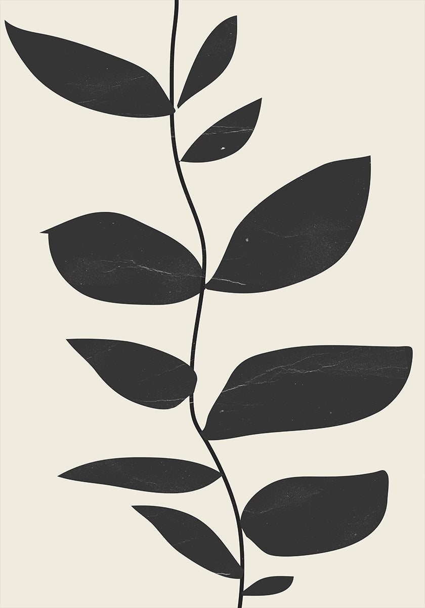 Plante minimale Poster