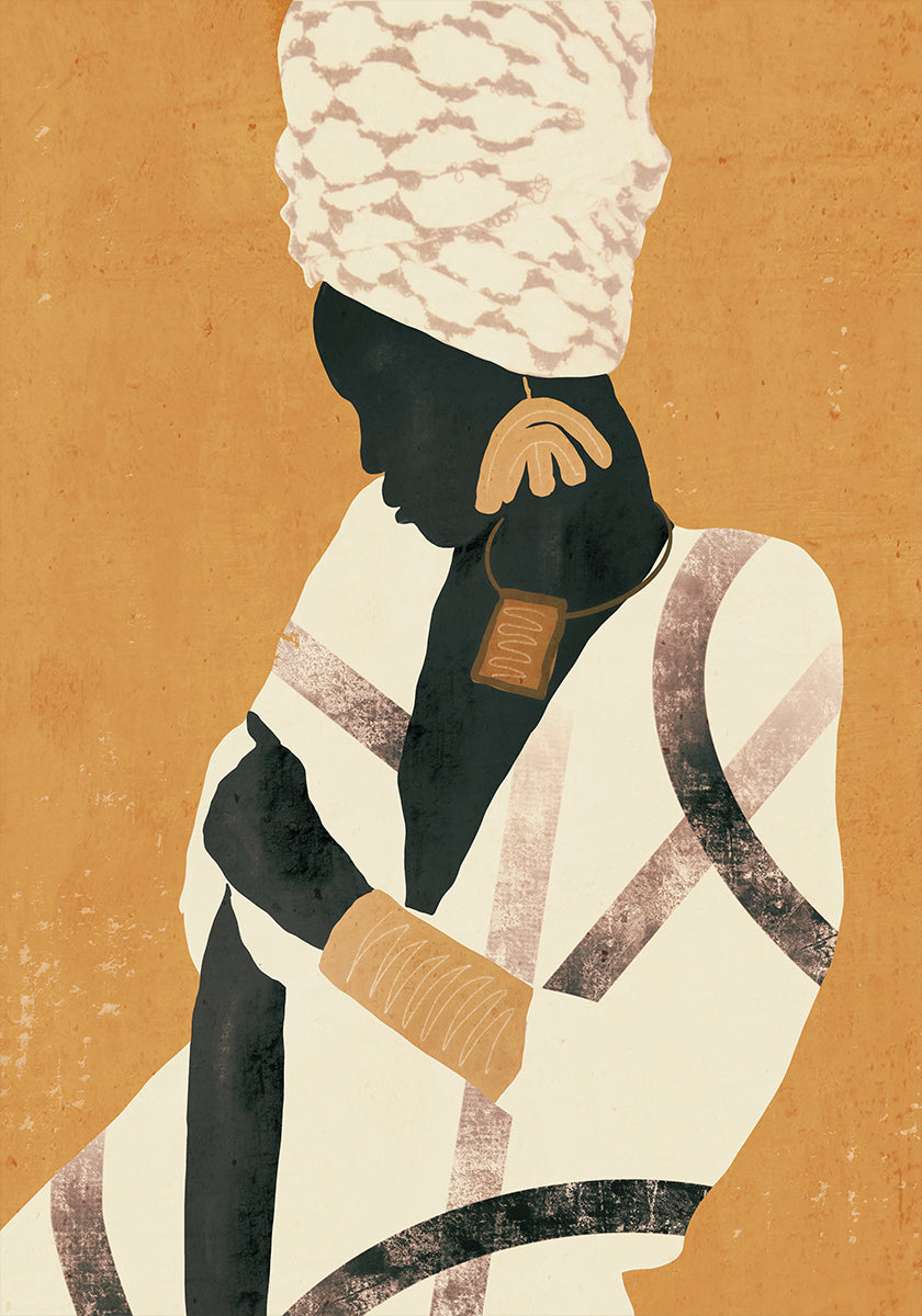 Femme africaine Poster