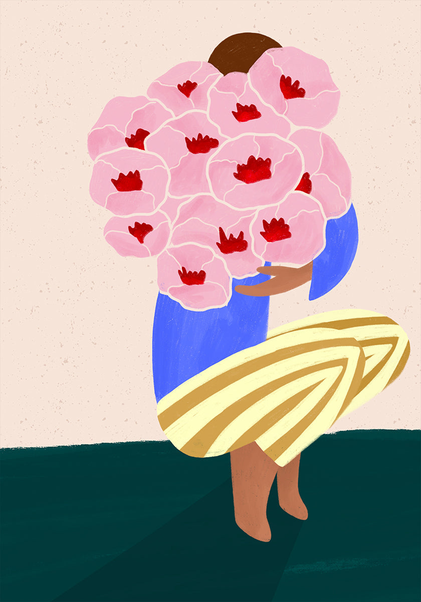 Bouquet de fleurs Poster