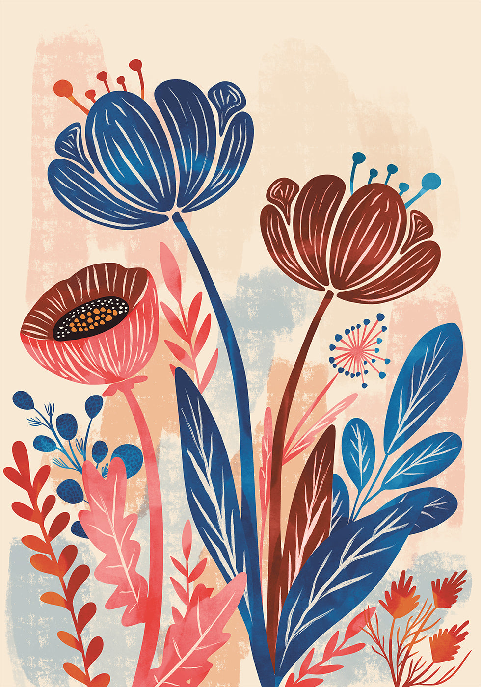 Fleurs fabuleuses Poster