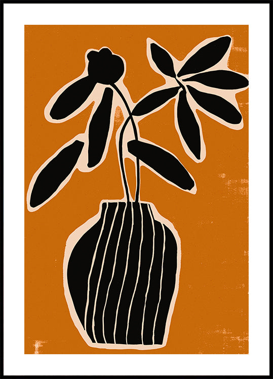 Ocre Nature Morte No 2 Poster