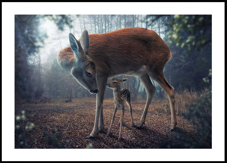 Mère et faon