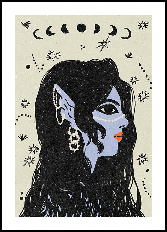 Portrait d'une sirène