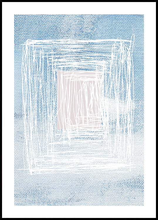 Motifs linéaires blancs avec un design géométrique