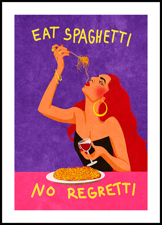 Manger des spaghettis sans regret Poster