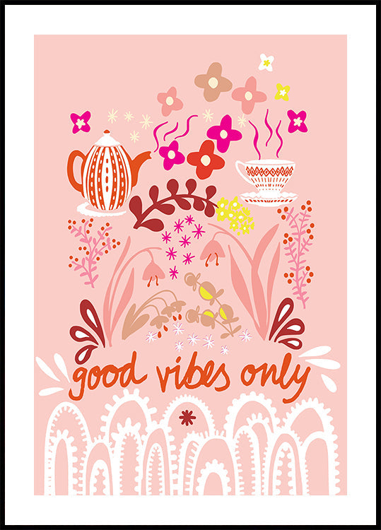 Bonnes vibrations seulement Poster