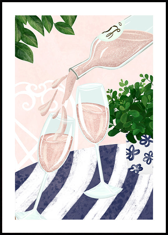 Rosé pétillant