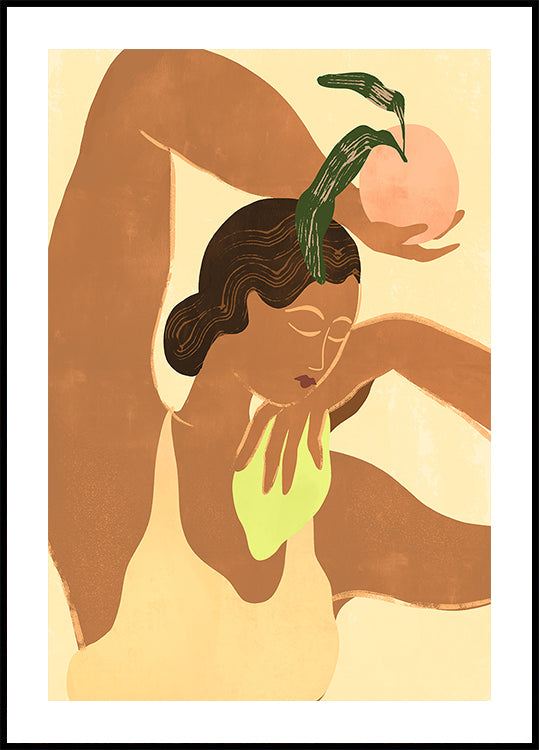 Citron pomme Poster