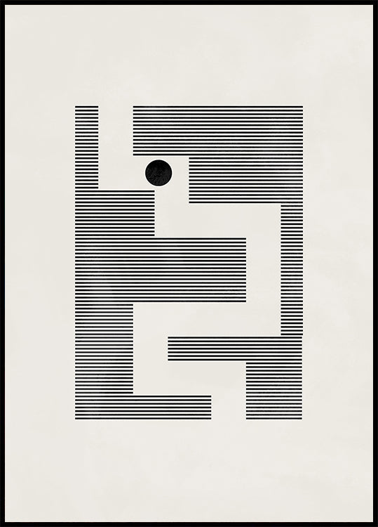 Labyrinthe minimaliste