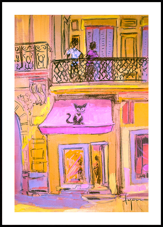 Balade sur le balcon