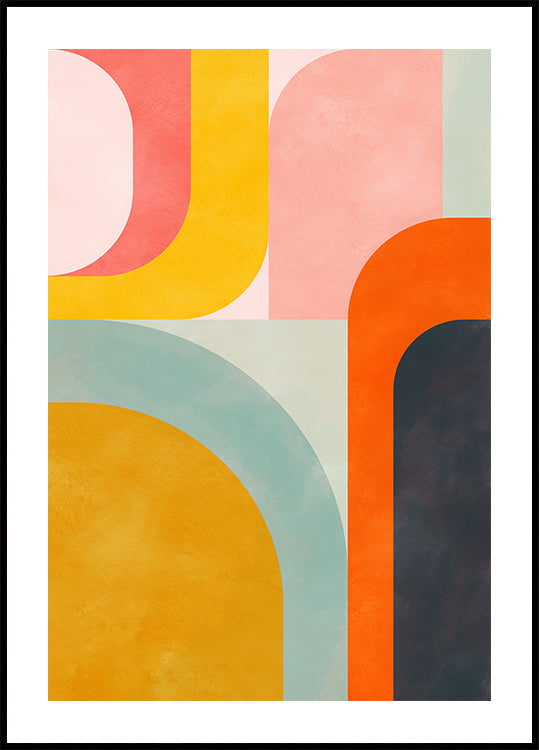 Couleurs amicales2 Poster