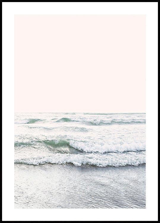 Océan Blush Poster