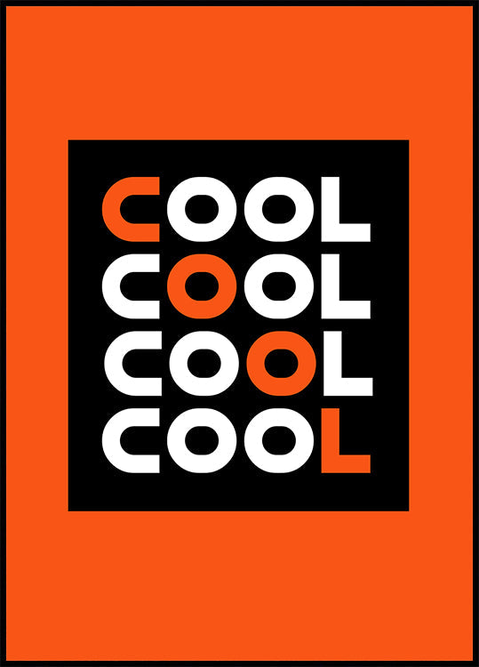 Quatre fois cool Poster