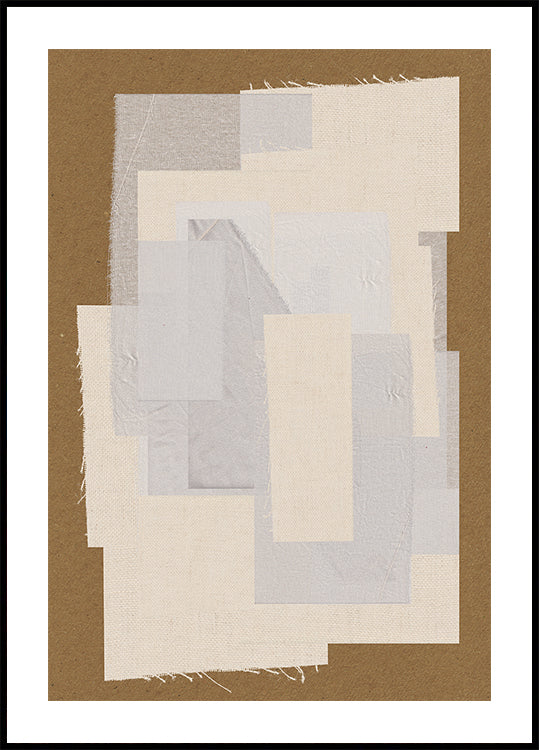 Simplicité en couches Poster