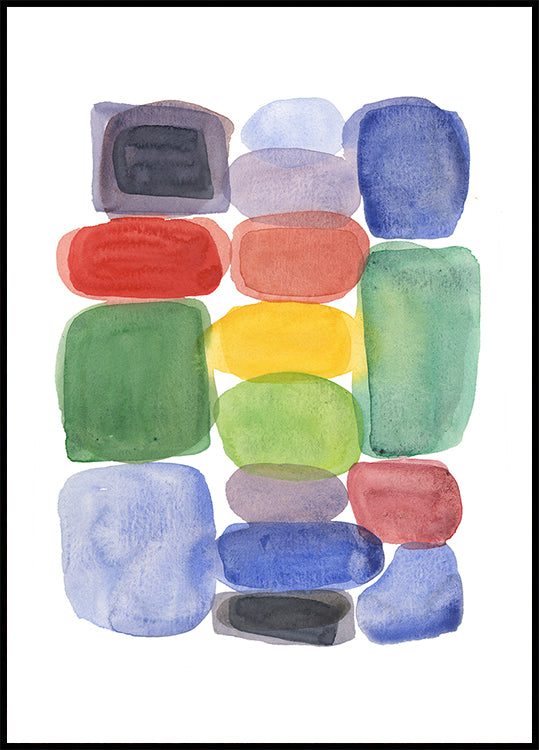 Blocs de couleur 2 Poster