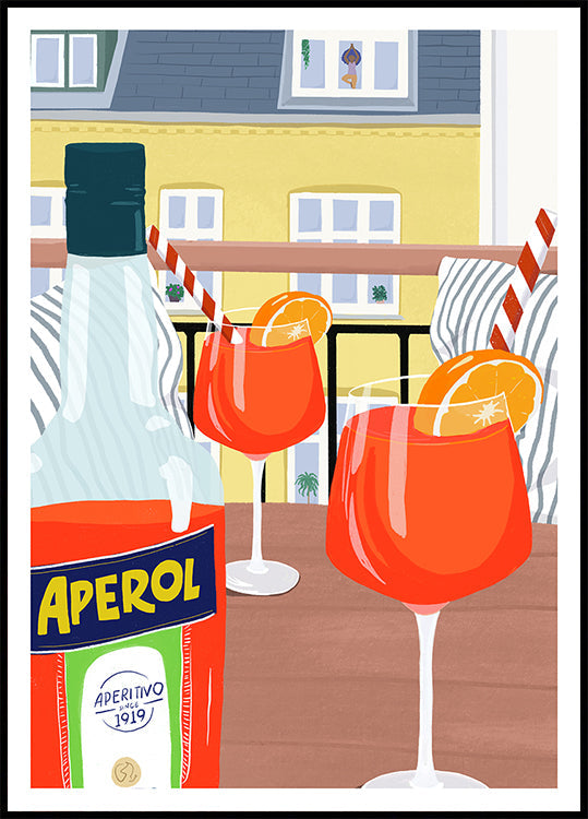 Poster Balcon "Hygge"