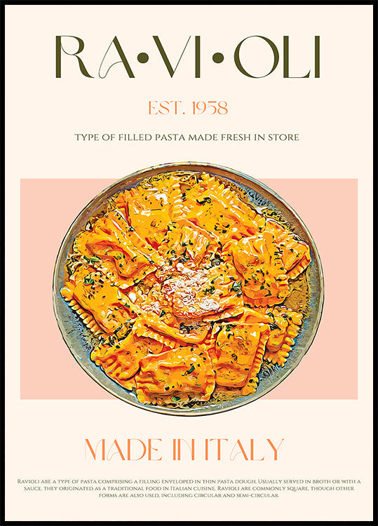 Délice aux raviolis Poster