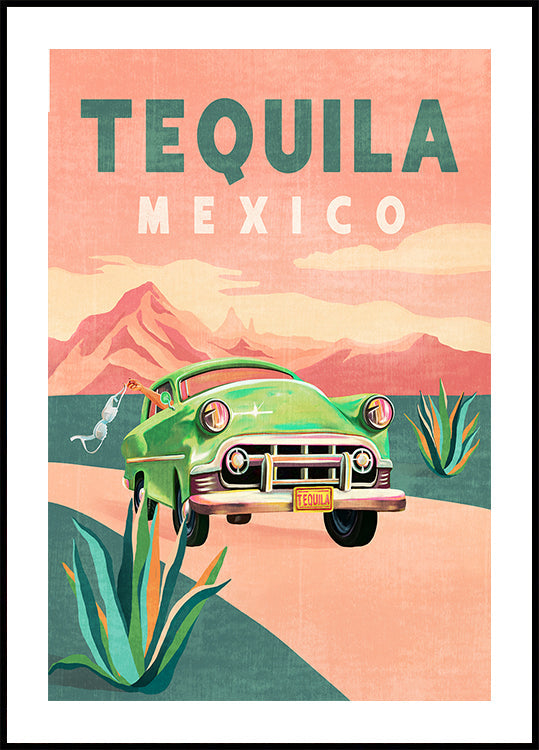 Tequila Mexique Poster