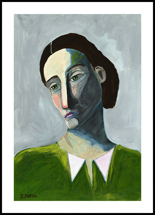 Femme en attente
