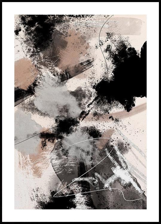 Tempête d'éclaboussure Poster