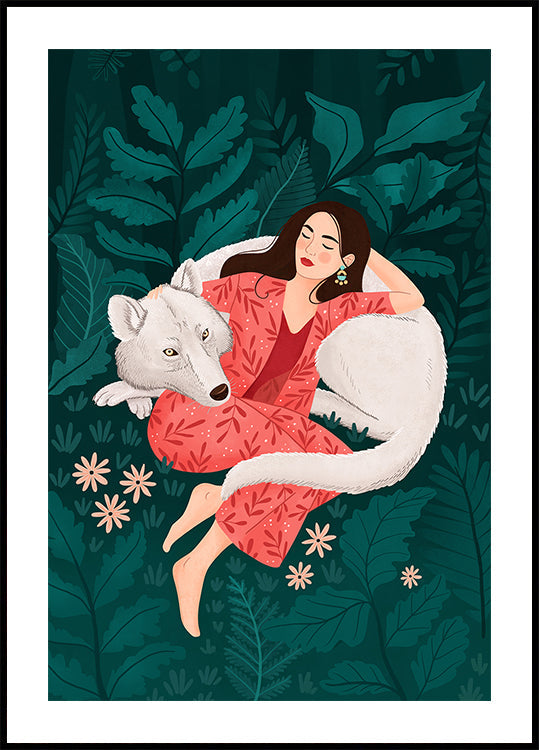 Loup polaire Poster
