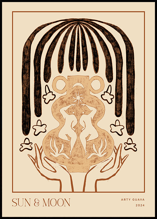 Collection de vaisseaux : Soleil et Lune Poster