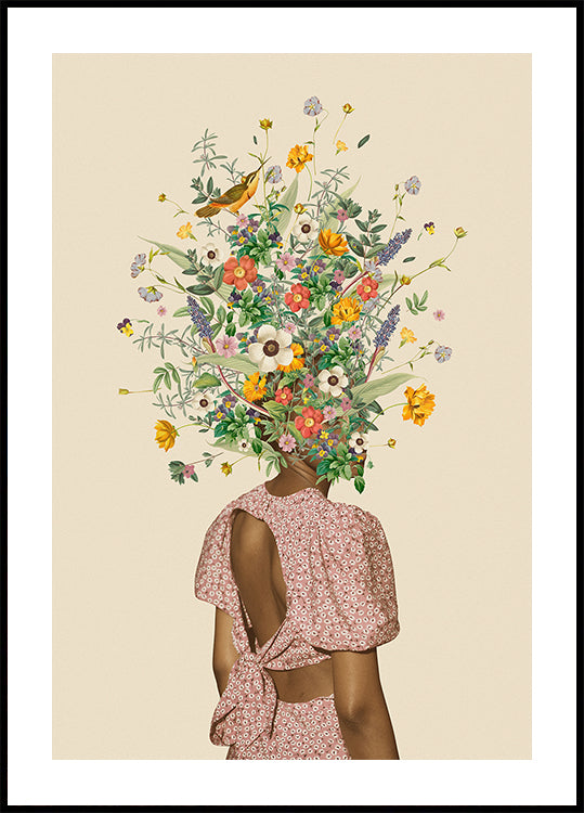 Bouquet de fleurs sauvages Poster