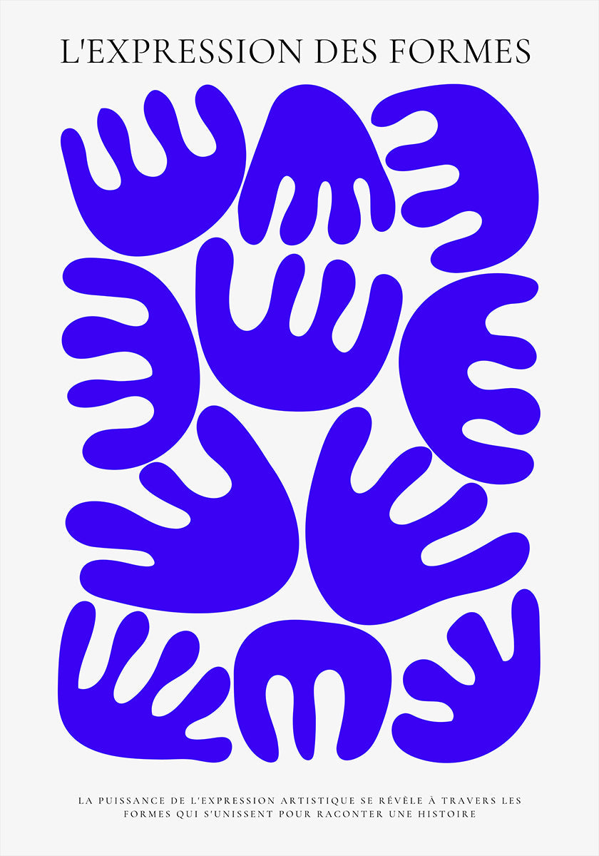 HARMONIE BLEU Poster