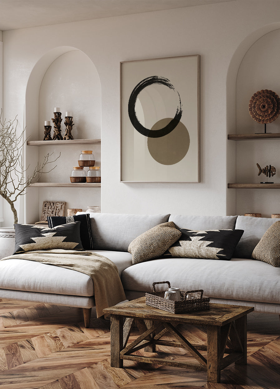 Layered Abstract No. 1 Plakat - Posterbox.dk