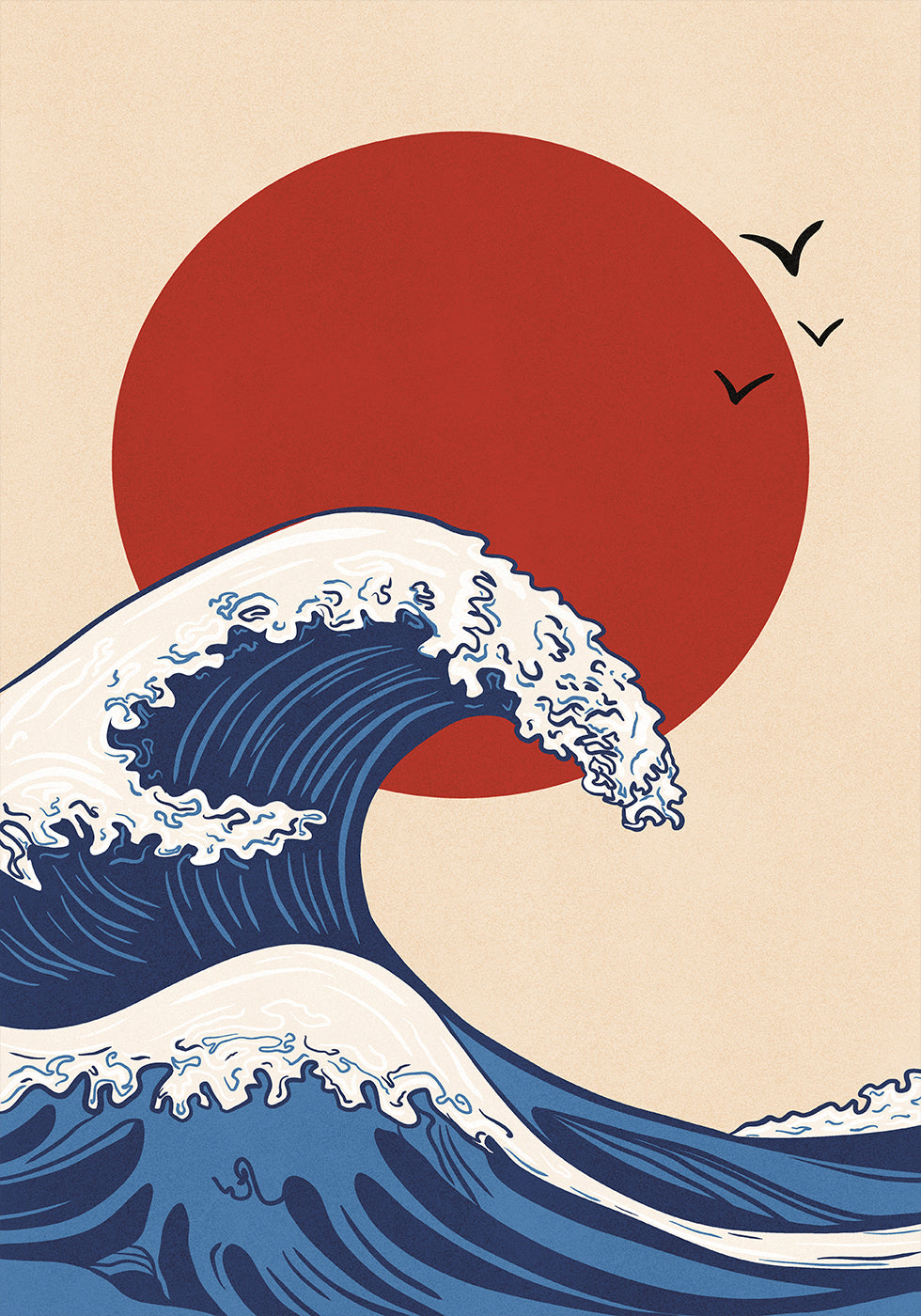 Vague de soleil Poster