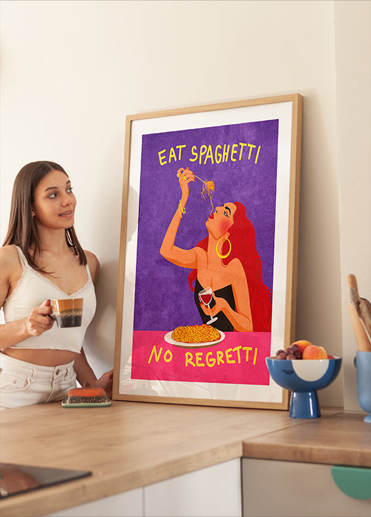 Manger des spaghettis sans regret Poster