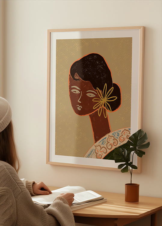 La Dame verte Poster