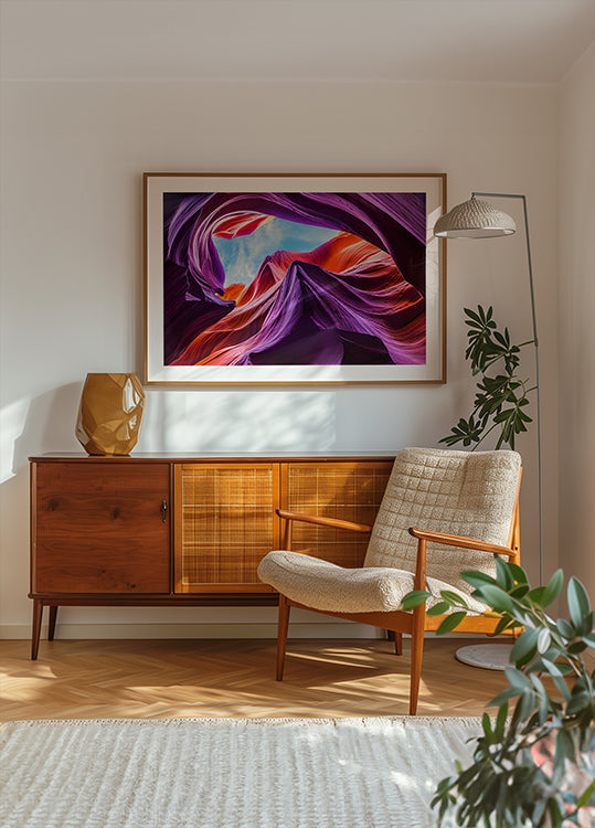 Canyon inférieur magique de l'antilope