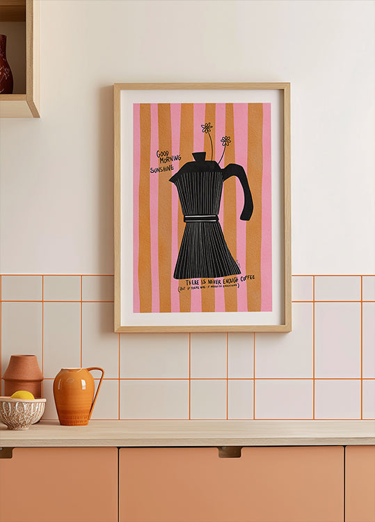 Mocca Café Soleil Poster