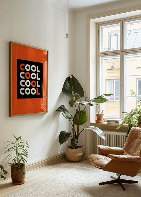 Quatre fois cool Poster